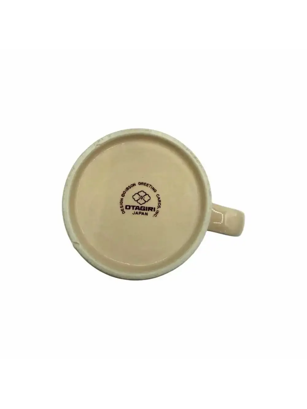 Vintage Otagiri Japan Cream-Colored Rabbit Ceramic Coffee Mug - Cottagecore